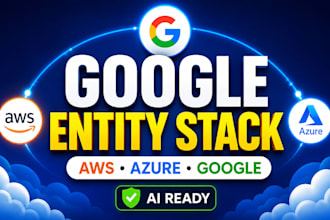 build google entity stack and authority cloud stack for SEO