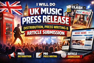 do uk music press release distribution press writing and article submission
