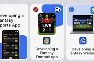 develop fantasy sports app,fantasy football app live scores