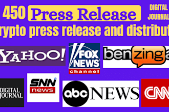 do crypto press release and distribute on crypto and blockchain news webs