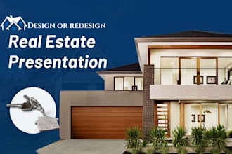 design real estate business plan listing presentation airbnb agent fund deck