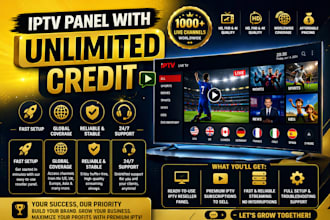setup and activate reseller panel, strong8k, mega ott,trex,tivione, big, dream4k