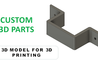 design simple functional parts for 3d printing  stl