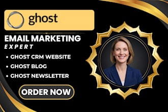 customize ghost cms website ghost blog ghost newsletter migration services