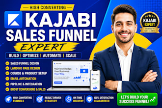 design kajabi sales page, kajabi landing page website for kajabi online course
