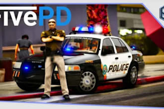 develop fivepd cops server based on qbcore nopixel inspired and fivepd server