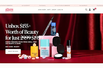 build subscription box shopify store skincare subscription website bold recharge