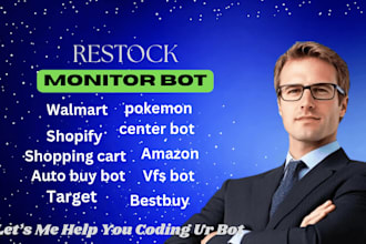 code custom restock monitor bot discord bot with real time alerts