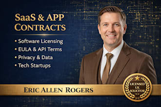 draft saas agreement eula software license app terms mobile app terms uk