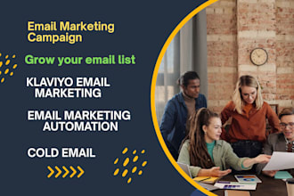 set up email marketing automation and cold email campaigns