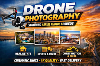 provide professional drone photography and aerial shots