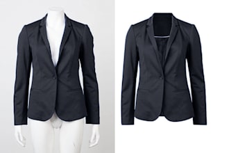 do professional ghost mannequin and neck joint for apparel