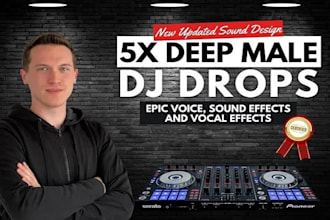 mix radio jingle epic dj intro dj drops radio sweepers dj scratches for hook