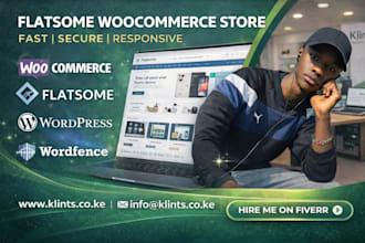 create secure woocommerce store using flatsome and wordfence