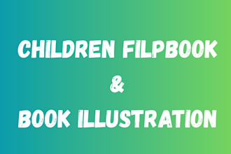 create engaging and interactive children flip books for your brand or story