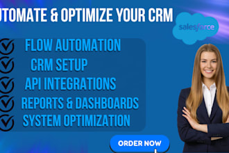 be your expert salesforce developer ,adminstrator for salesforce crm automation