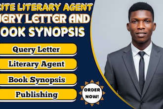 write your literary agent query letter and book synopsis