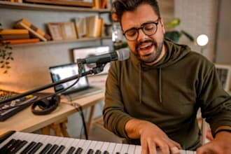 be your male islamic nasheed singer for ramadan event and eid mubarak songs