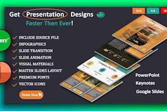 design ppt, courses, webinar slides, powerpoint, elearning, online lessons