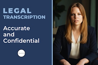 transcribe legal proceedings accurately and confidentially
