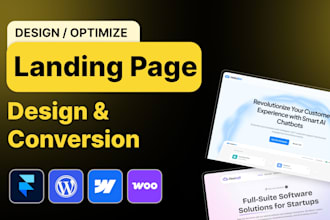high converting landing page design
