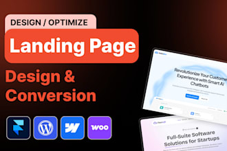 high converting landing page design