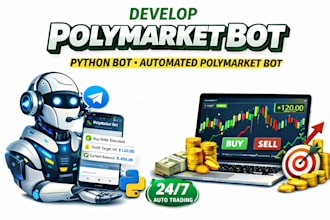 develop automated polymarket bot with python