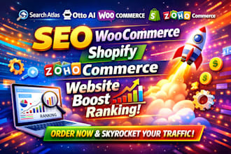search atlas otto ai seo woocommerce shopify zoho commerce website boost ranking
