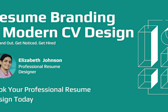 design a creative and professional resume CV