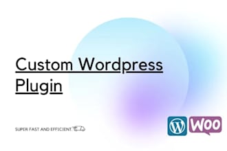 develop or modify wordpress woocommerce plugin