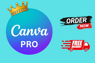 provide canva pro for 1year