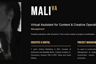 be you virtual assistant de and eng