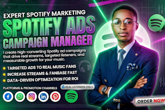 manage your spotify growth campaign for 30 days