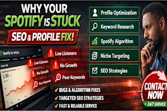 do a complete spotify profile SEO audit