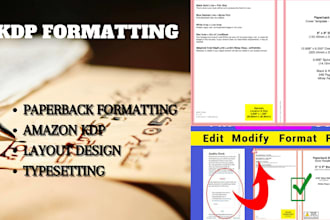 create interior book design, poetry book typesetting formatting, cover layout