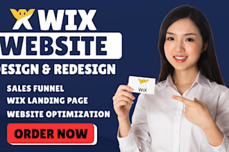 build wix business website, personal website, wix ecommerce, wix expert
