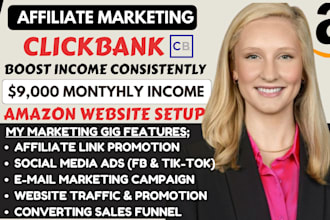 boost affiliate marketing shopify store amazon affiliate clickbank sales funnel