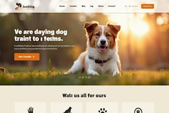 design veterinary website pet care website vet clinic wix animal clinic website