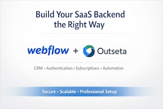 webflow membership with memberstack outseta, firebase auth cms portal zapier