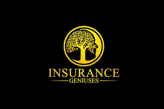 create attractive and imagination insurance agency logo design