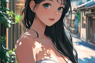 design a anime character