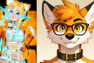 edit fix rig convert upload vr chat avatar with facial expression furry avatar