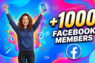 expand 1000 your facebook members