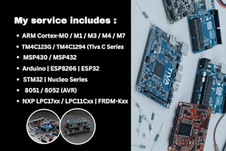 do embedded c cpp coding for tiva c stm32 msp430 432 nxp lpc arduino boards