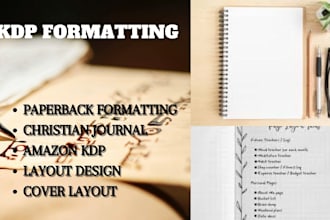 format instructional material, christian daily journal guide book publishing
