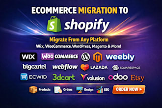 migrate big cartel weebly ecommerce webflow ecommerce lazada to shopify store