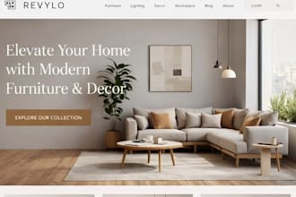 design home decor website interior design website wix furniture website
