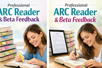 review your book with honest and constructive feedback