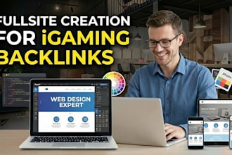create website for igaming affiliates or SEO