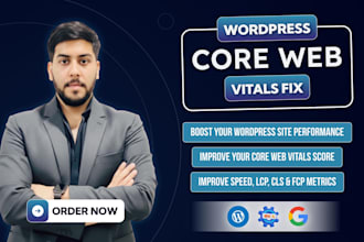 improve core web vitals and fix lcp, cls issues for wordpress